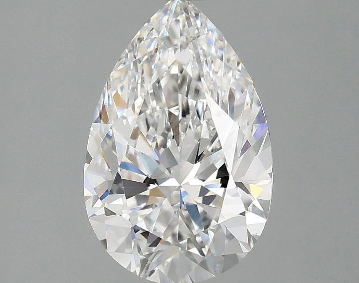 2.02 Carat Pear Shaped Excellent Cut VS1 IGI Certified Lab Grown Diamond