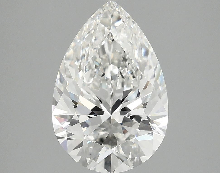 2.51 Carat Pear Shaped Excellent Cut VVS2 IGI Certified Lab Grown Diamond