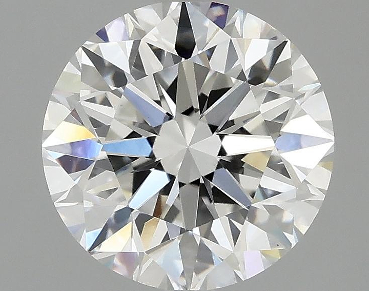 2.53 Carat Round Shaped Excellent Cut VS1 IGI Certified Lab Grown Diamond