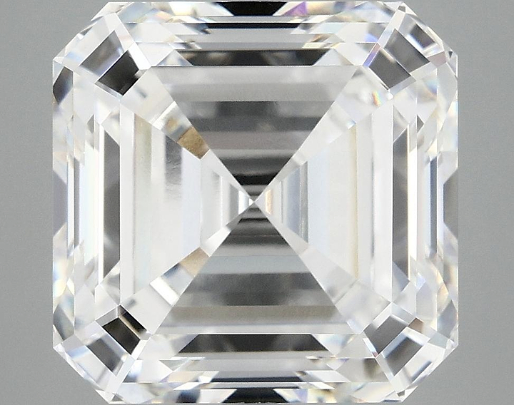 8.2 Carat Asscher Shaped Ideal Cut VVS2 IGI Certified Lab Grown Diamond
