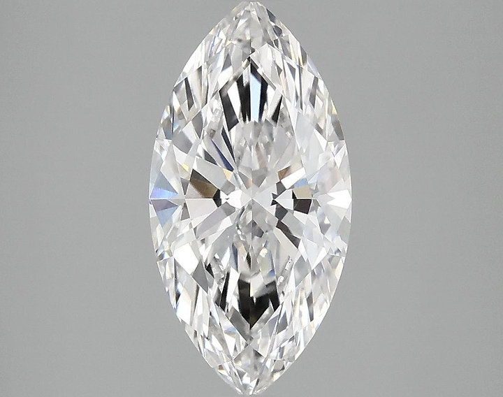 2.07 Carat Marquise Shaped Ideal Cut VS1 IGI Certified Lab Grown Diamond
