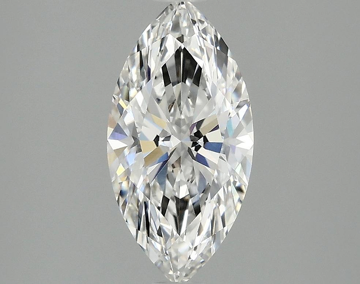 1.56 Carat Marquise Shaped Ideal Cut VVS2 IGI Certified Lab Grown Diamond