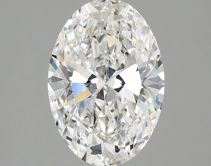 1.85 Carat Oval Shaped Ideal Cut VVS2 IGI Certified Lab Grown Diamond