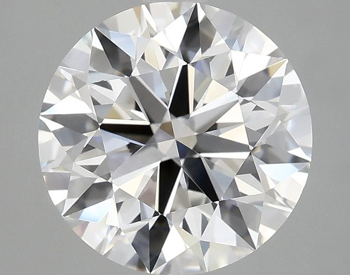 3.06 Carat Round Shaped Excellent Cut VVS2 IGI Certified Lab Grown Diamond