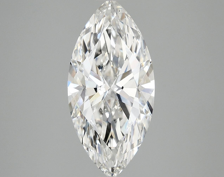 3.01 Carat Marquise Shaped Excellent Cut VVS1 IGI Certified Lab Grown Diamond