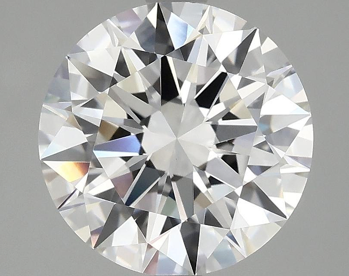 3.04 Carat Round Shaped Ideal Cut VVS2 IGI Certified Lab Grown Diamond