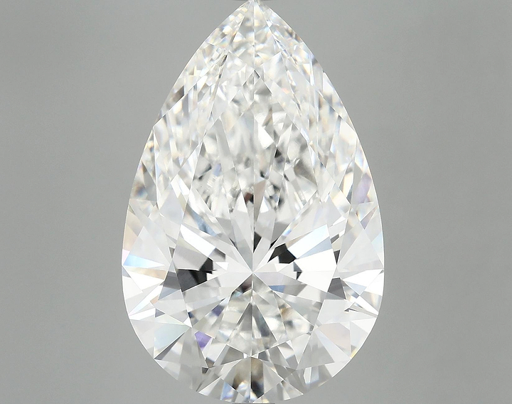 10.6 Carat Pear Shaped Ideal Cut VVS2 IGI Certified Lab Grown Diamond