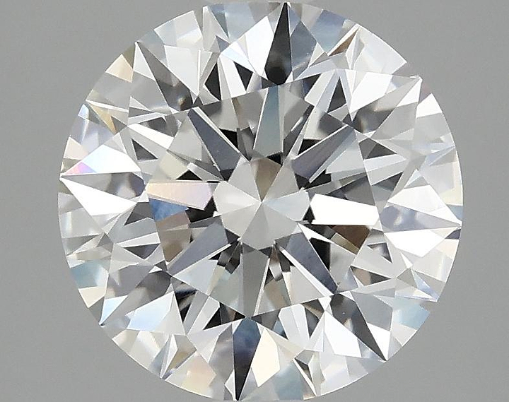3.02 Carat Round Shaped Ideal Cut VVS2 IGI Certified Lab Grown Diamond