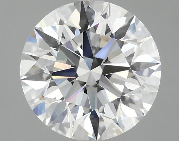 2.59 Carat Round Shaped Ideal Cut VS1 IGI Certified Lab Grown Diamond