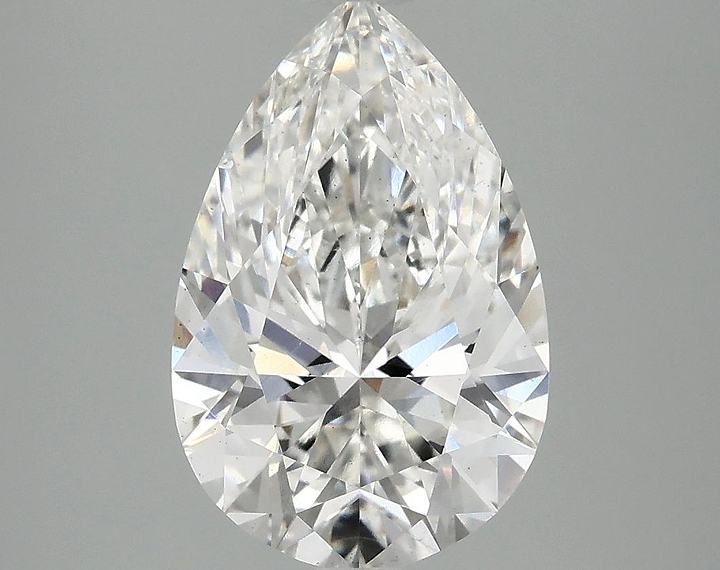 3.1 Carat Pear Shaped Excellent Cut SI1 IGI Certified Lab Grown Diamond