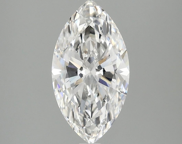 2.0 Carat Marquise Shaped Excellent Cut VVS2 IGI Certified Lab Grown Diamond