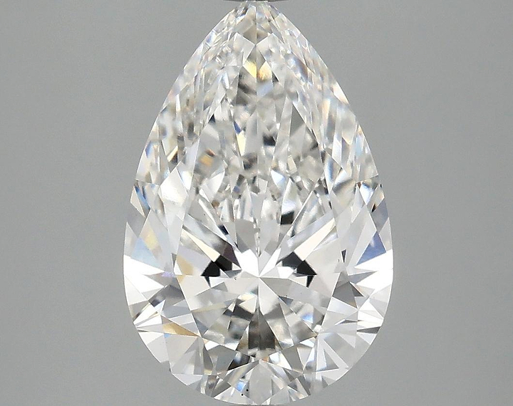 3.05 Carat Pear Shaped Excellent Cut VS1 IGI Certified Lab Grown Diamond
