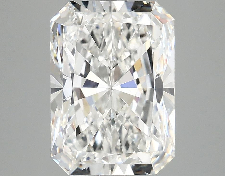 3.65 Carat Radiant Shaped Ideal Cut VVS2 IGI Certified Lab Grown Diamond