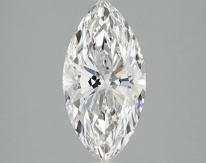 2.01 Carat Marquise Shaped Ideal Cut VVS2 IGI Certified Lab Grown Diamond