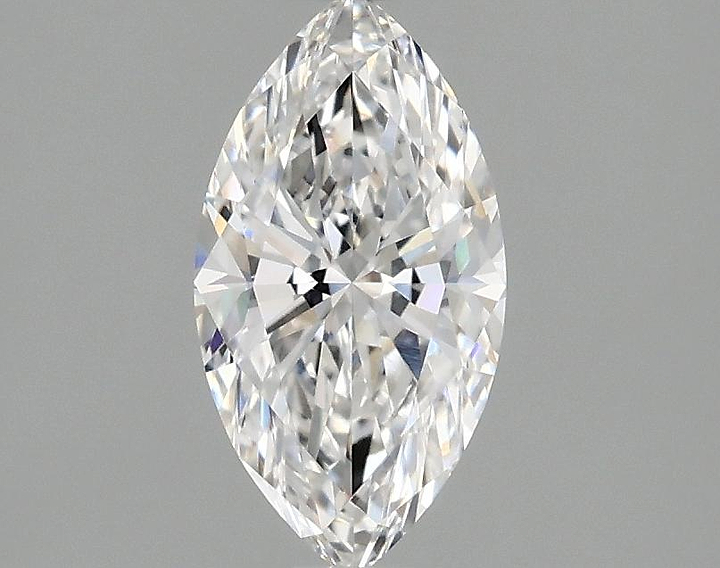 0.98 Carat Marquise Shaped Excellent Cut VVS2 IGI Certified Lab Grown Diamond
