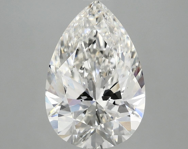 4.01 Carat Pear Shaped Excellent Cut VS1 IGI Certified Lab Grown Diamond