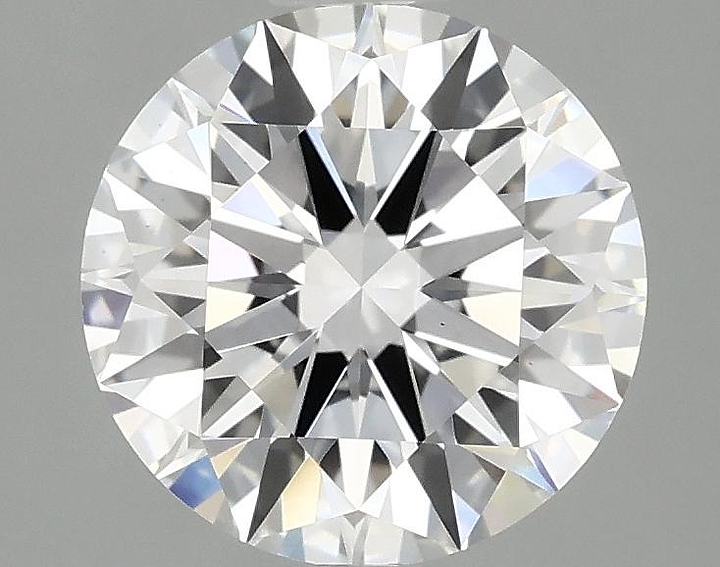 2.03 Carat Round Shaped Ideal Cut VS1 IGI Certified Lab Grown Diamond