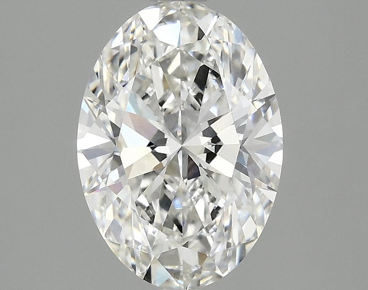 2.1 Carat Oval Shaped Ideal Cut VVS2 IGI Certified Lab Grown Diamond