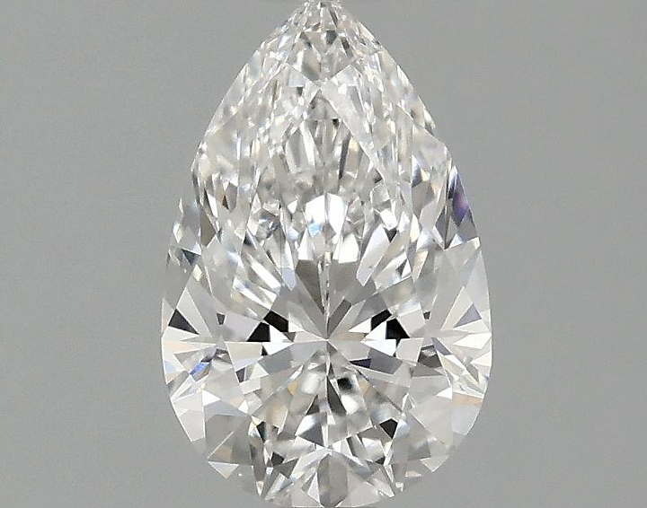 1.04 Carat Pear Shaped Ideal Cut VVS2 IGI Certified Lab Grown Diamond