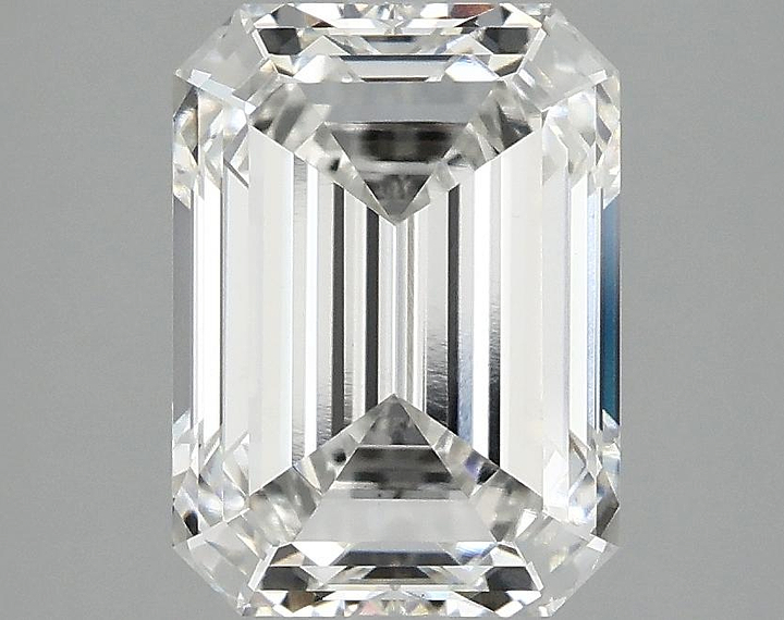 3.1 Carat Emerald Shaped Excellent Cut VS1 IGI Certified Lab Grown Diamond