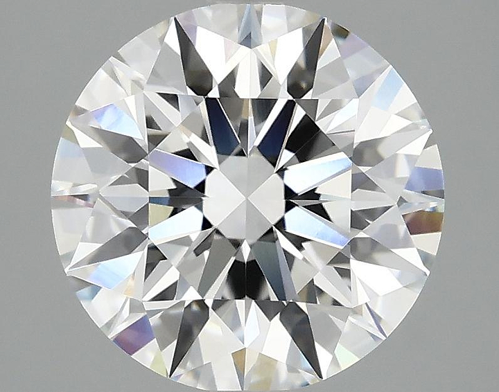 3.02 Carat Round Shaped Excellent Cut VVS2 IGI Certified Lab Grown Diamond