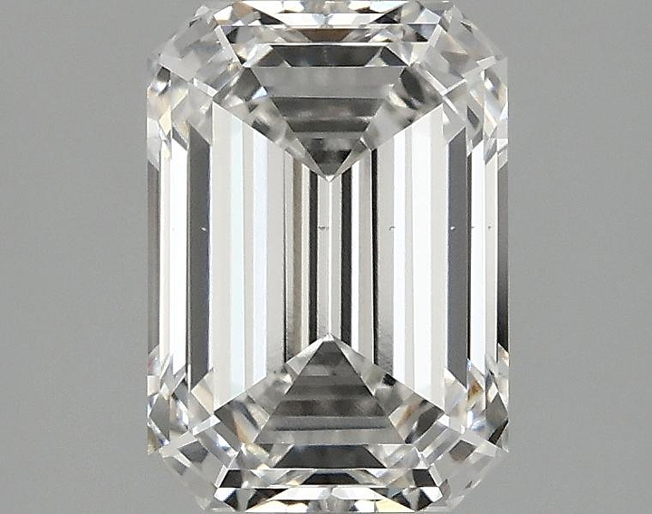 2.09 Carat Emerald Shaped Ideal Cut VS1 IGI Certified Lab Grown Diamond