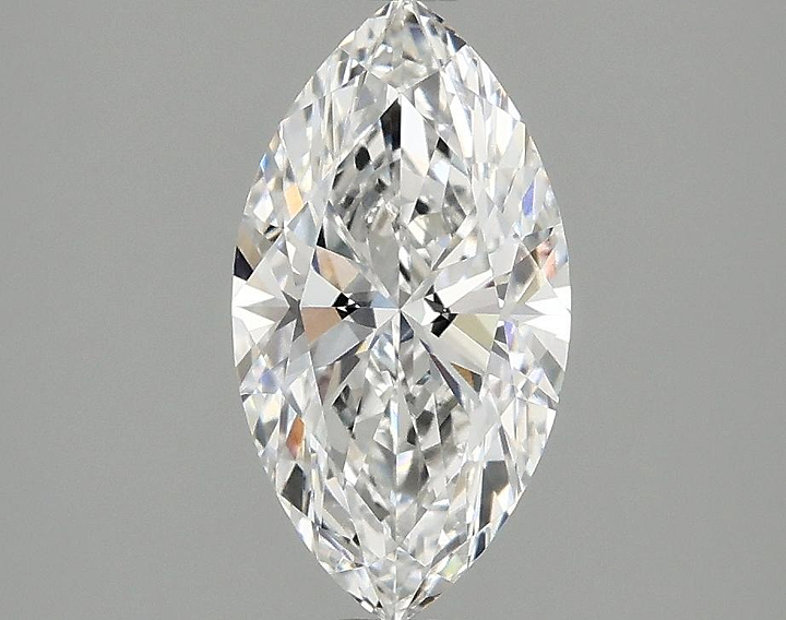 1.5 Carat Marquise Shaped Excellent Cut VVS2 IGI Certified Lab Grown Diamond