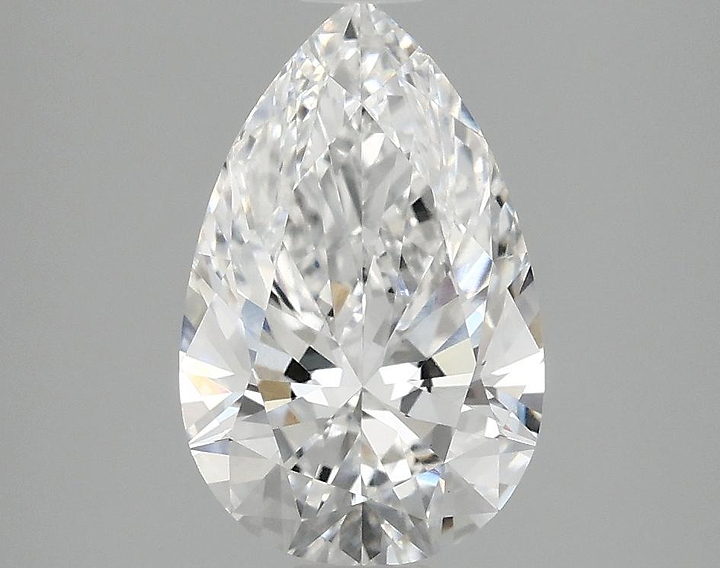 2.06 Carat Pear Shaped Ideal Cut VVS2 IGI Certified Lab Grown Diamond