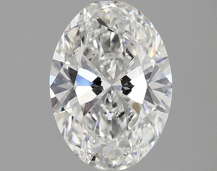 1.54 Carat Oval Shaped Ideal Cut VVS2 IGI Certified Lab Grown Diamond