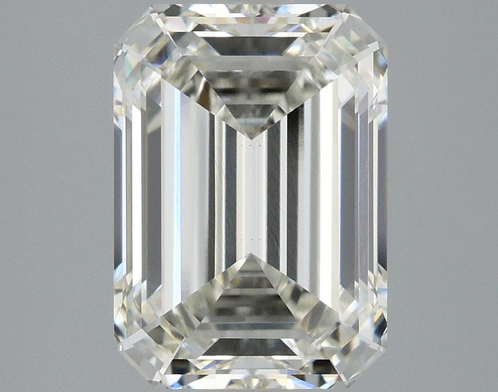 3.02 Carat Emerald Shaped Ideal Cut VS1 IGI Certified Lab Grown Diamond