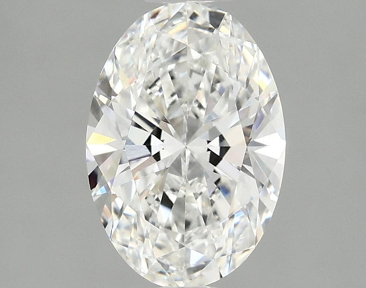 1.63 Carat Oval Shaped Ideal Cut VVS2 IGI Certified Lab Grown Diamond