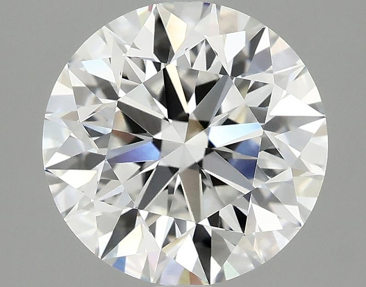 3.05 Carat Round Shaped Excellent Cut VVS2 IGI Certified Lab Grown Diamond