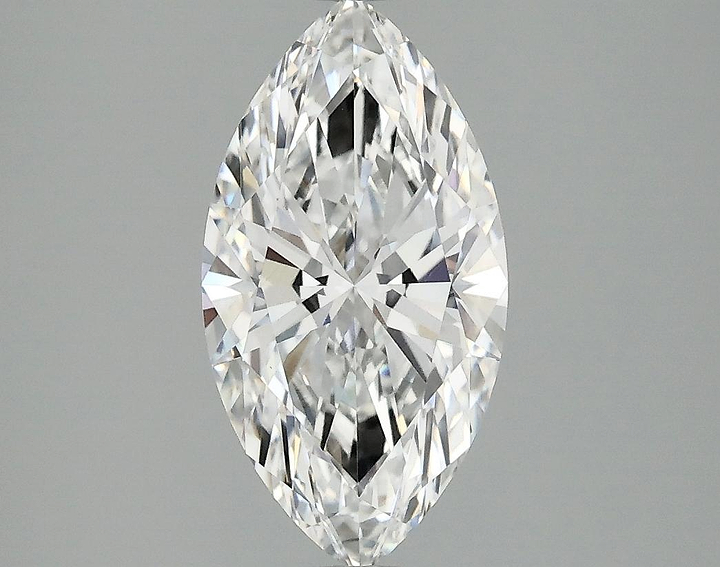 2.02 Carat Marquise Shaped Excellent Cut VVS2 IGI Certified Lab Grown Diamond