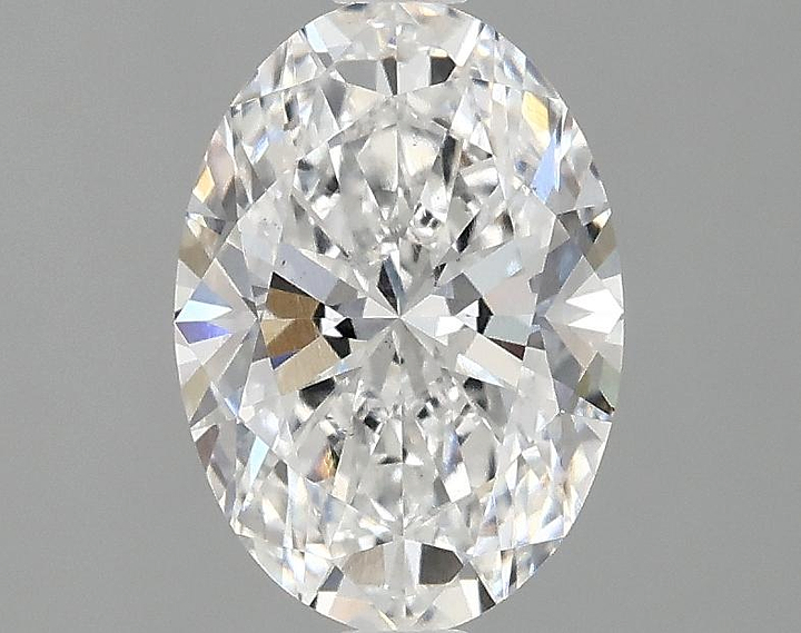 1.54 Carat Oval Shaped Ideal Cut VS2 IGI Certified Lab Grown Diamond