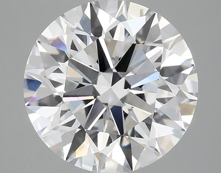 3.09 Carat Round Shaped Excellent Cut VVS2 IGI Certified Lab Grown Diamond