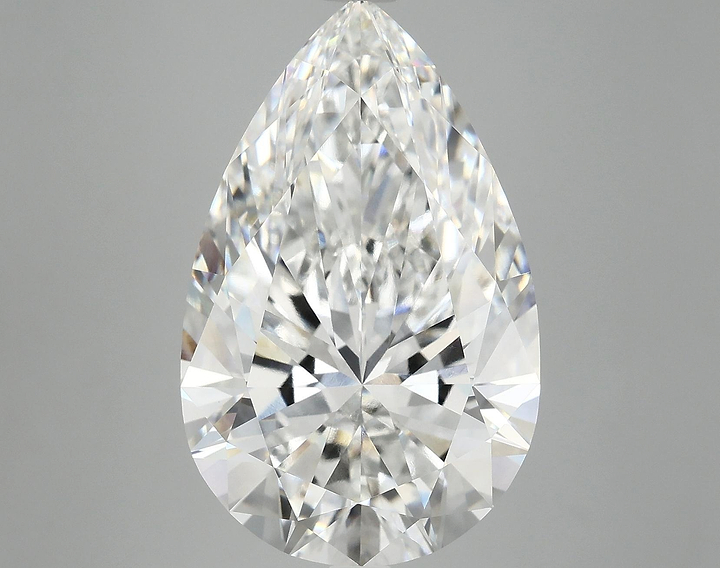 10.38 Carat Pear Shaped Ideal Cut VVS2 IGI Certified Lab Grown Diamond
