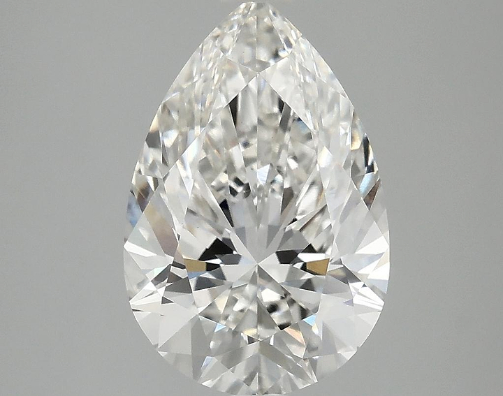 3.09 Carat Pear Shaped Excellent Cut VS1 IGI Certified Lab Grown Diamond