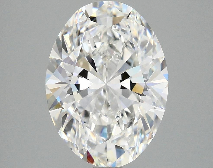 3.09 Carat Oval Shaped Excellent Cut VVS2 IGI Certified Lab Grown Diamond