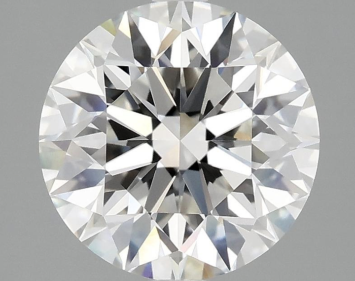 3.05 Carat Round Shaped Excellent Cut VVS2 IGI Certified Lab Grown Diamond