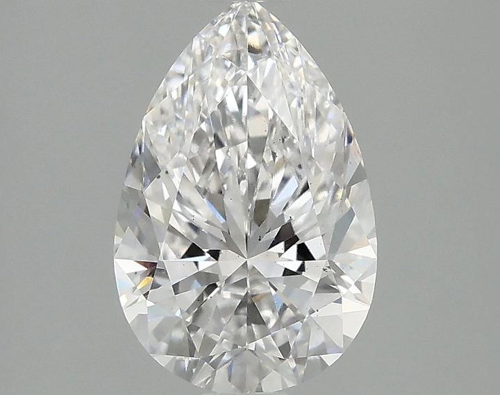 2.02 Carat Pear Shaped Excellent Cut VS2 IGI Certified Lab Grown Diamond