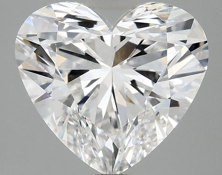 2.98 Carat Heart Shaped Ideal Cut VS1 IGI Certified Lab Grown Diamond