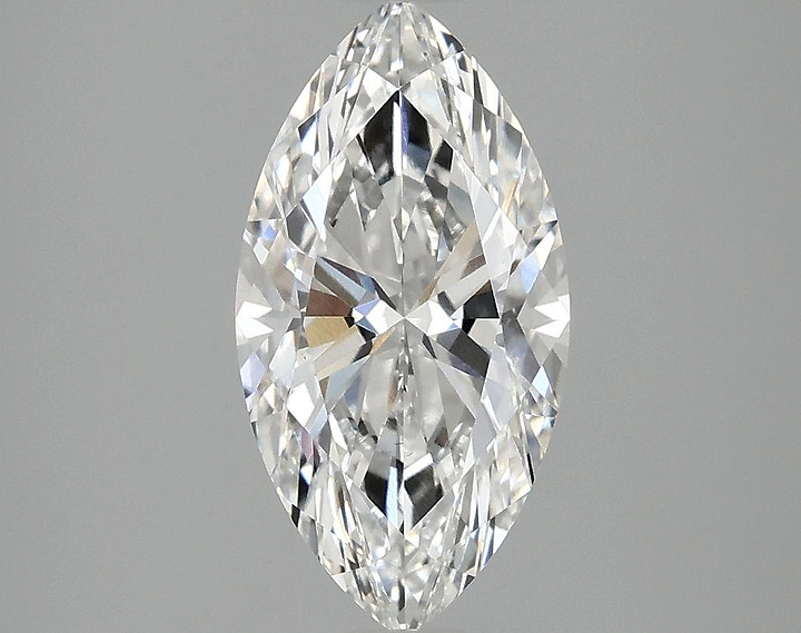 2.09 Carat Marquise Shaped Ideal Cut VS1 IGI Certified Lab Grown Diamond