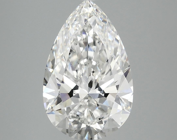3.08 Carat Pear Shaped Ideal Cut VS1 IGI Certified Lab Grown Diamond