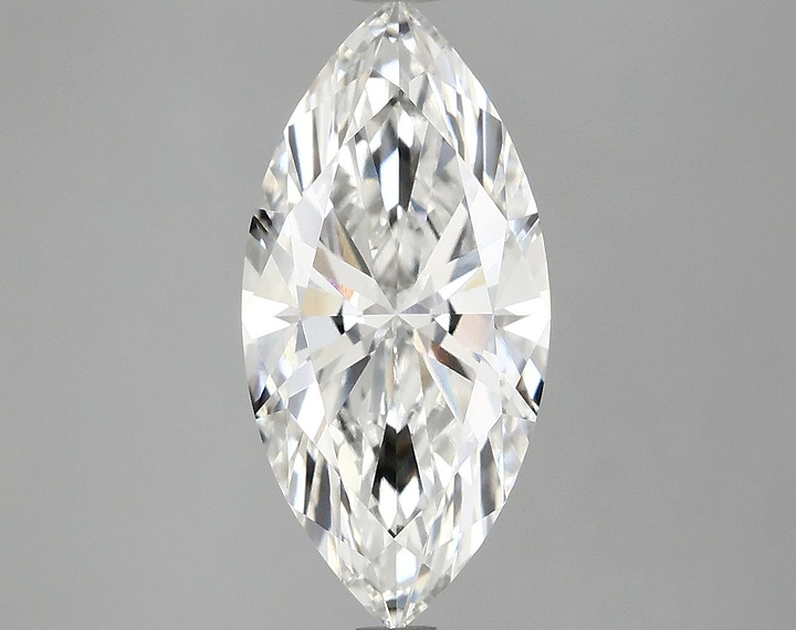 3.03 Carat Marquise Shaped Excellent Cut VVS2 IGI Certified Lab Grown Diamond