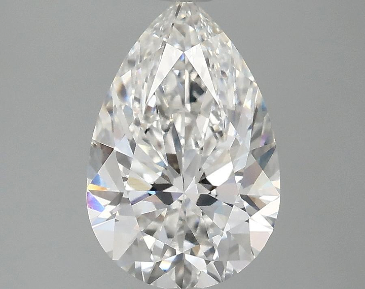 2.01 Carat Pear Shaped Excellent Cut VVS2 IGI Certified Lab Grown Diamond