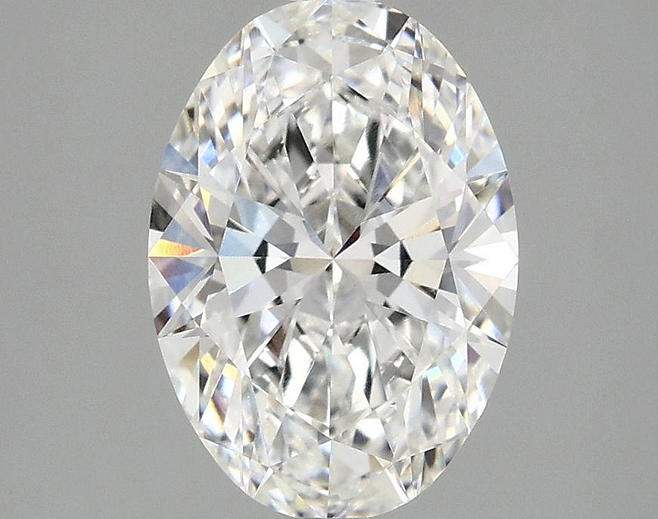 2.05 Carat Oval Shaped Ideal Cut VVS2 IGI Certified Lab Grown Diamond