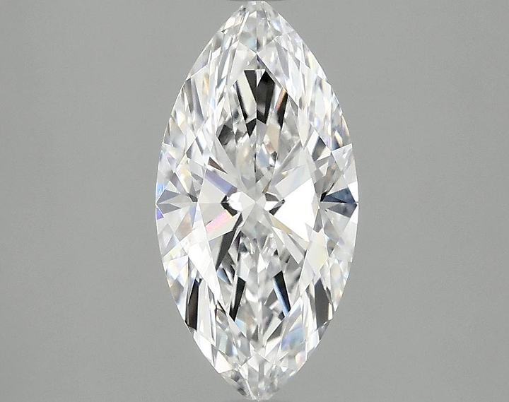 1.58 Carat Marquise Shaped Ideal Cut VVS1 IGI Certified Lab Grown Diamond