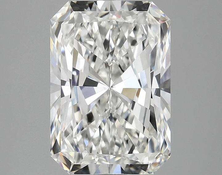 3.07 Carat Radiant Shaped Ideal Cut VVS2 IGI Certified Lab Grown Diamond