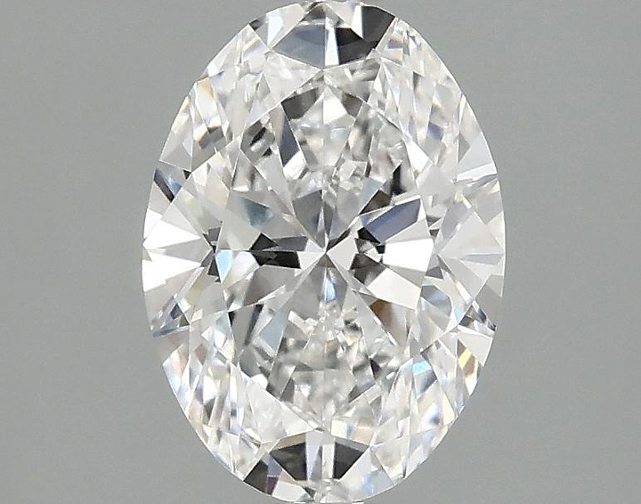 1.5 Carat Oval Shaped Ideal Cut VVS2 IGI Certified Lab Grown Diamond