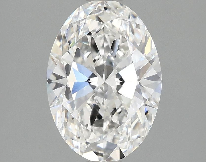 1.54 Carat Oval Shaped Ideal Cut VVS2 IGI Certified Lab Grown Diamond